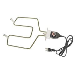 Stanbroil Replacement Part Electric Smoker and Grill Heating Element with Adjustable Thermostat  ...