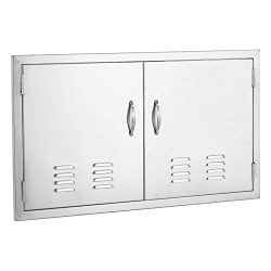 Nurxiovo 36×21 in Access Door Stainless Steel Flush Mount Double Wall Construction with Air ...