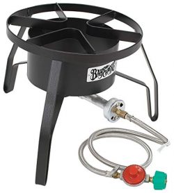 Bayou Classic SP10 High-Pressure Outdoor Gas Cooker, Propane (Renewed)