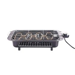 Double Layer Electric Indoor Grill & Searing Grill with Removable Nonstick Plates ,Electric  ...