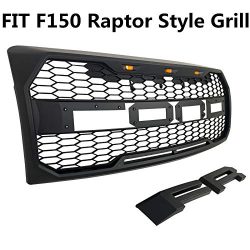 Compatible For F150 2009 2010 2011 2012 2013 2014 Raptor Style Grill，Front Grille for f150 with ...