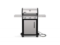 Weber 47502001 Spirit S-315 NG Gas Grill, Stainless Steel