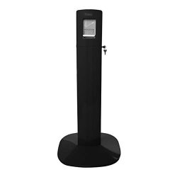 Polder Metal Smokers Pole Outdoor Cigarette Butt Receptacle Freestanding Smoker Pole Smoking Rec ...