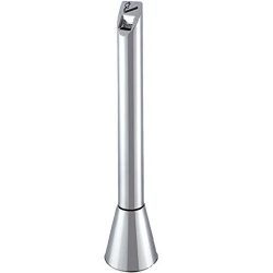 AMENITIES DEPOT Stainless Steel Ashtray Smoking Butt Receptacle Cigarette Waste Collector(GPX-129J)