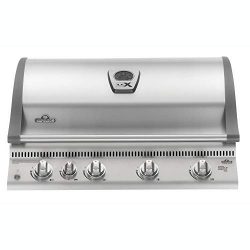 Napoleon LEX 605 Built-In Grill with Infrared Rotisserie (BILEX605RBIPSS), Propane Gas