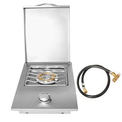 Stanbroil Stainless Steel Drop-in Gas Single Side Grill Burner for Natural Gas